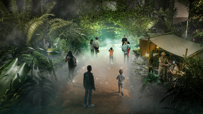 칼라스퀘어 미디어아트 테마파크 예상 이미지. 대구 수성구 제공