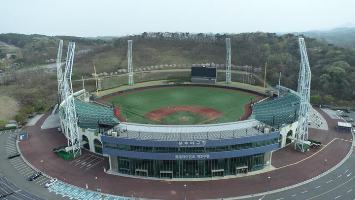 울산 문수야구장 전경. 울산시설공단 제공