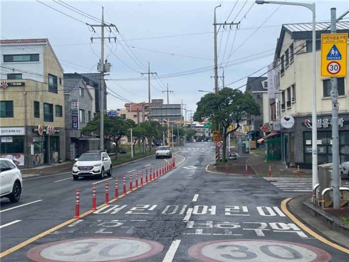 함덕4구 골목형 상점가. 제주시 제공