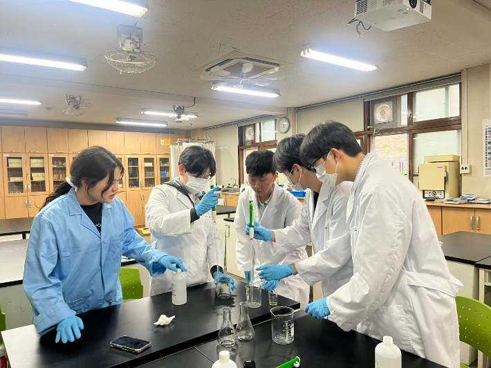 대구 정동고등학교 학생들. 대구시교육청 제공