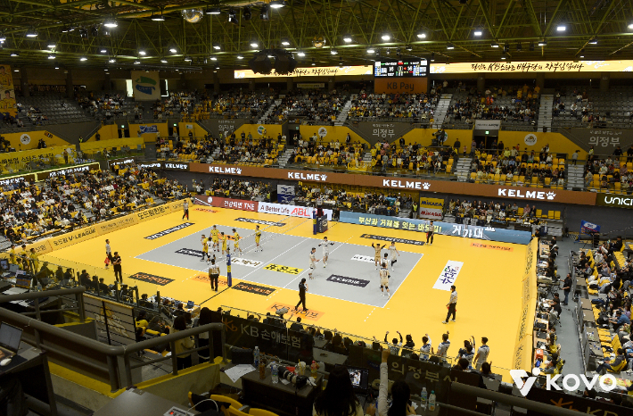 의정부체육관. 한국배구연맹