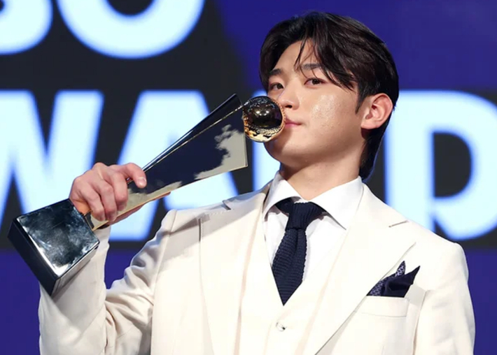 2024시즌 MVP를 수상한 KIA 김도영. 연합뉴스