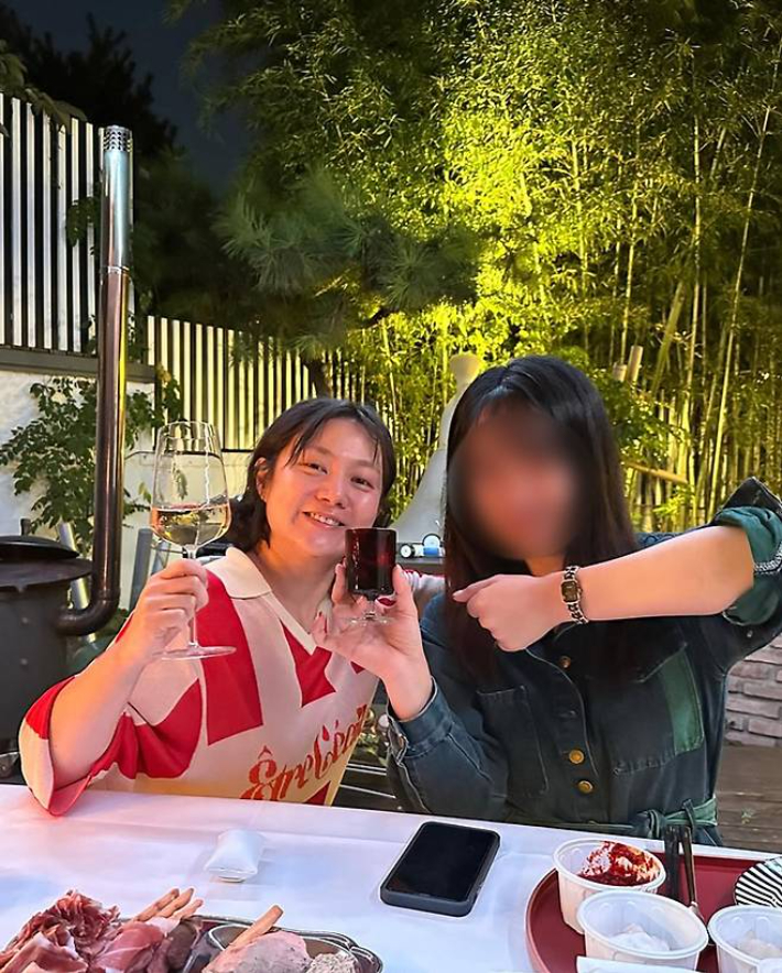 박나래와 전 매니저. 박나래 SNS 갈무리