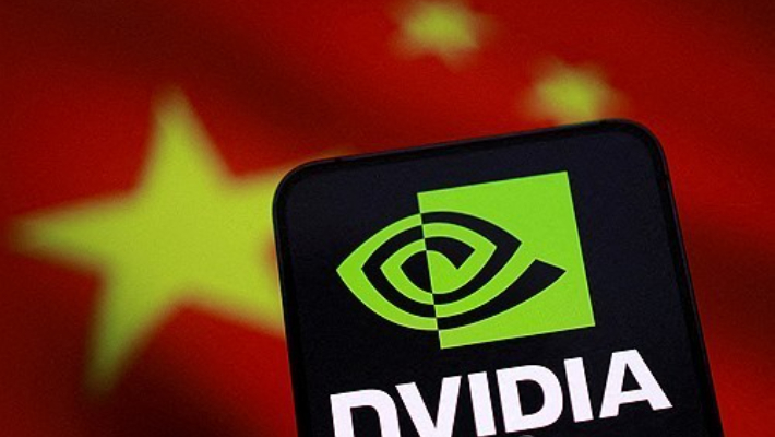 중국 국기와 엔비디아 로고. 연합뉴스