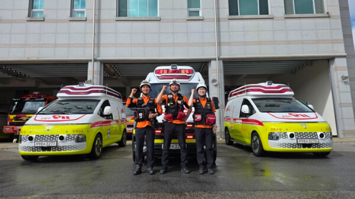 소방 대원의 모습. 기사 내용과 직접적인 관계 없음. 전북소방본부 제공