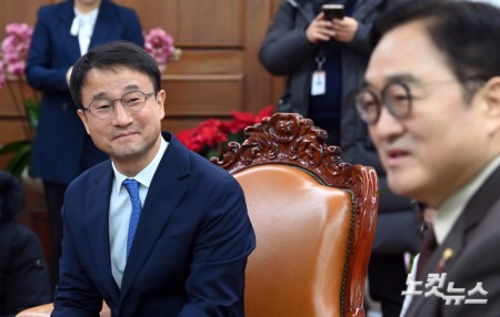 한병도더불어민주당신임원내대표의장예방