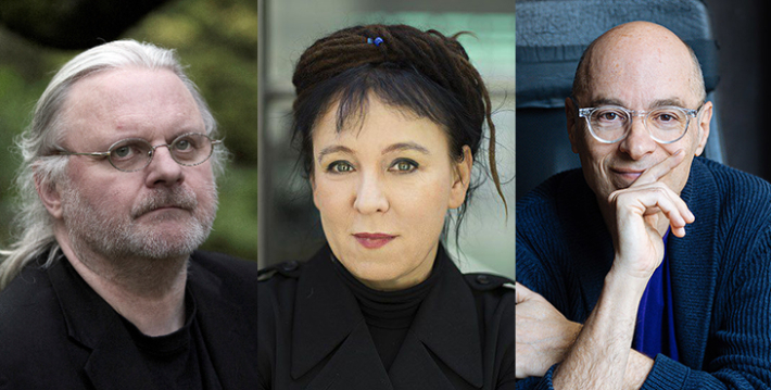 욘포세·올가 토카르추크·베르나르 베르베르. 연합뉴스·폴란드국립도서관·베르베르 갈무리 