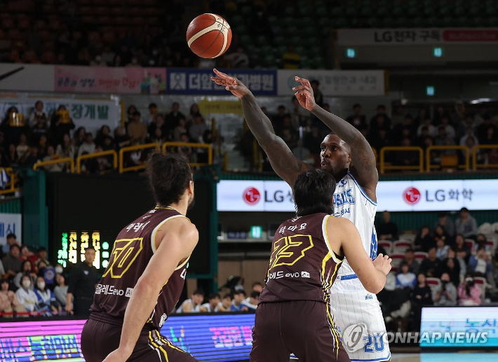 가스공사 라건아. 연합뉴스