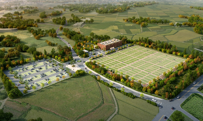 전북 김제시 '공설추모공원' 조성 조감도. 김제시 제공