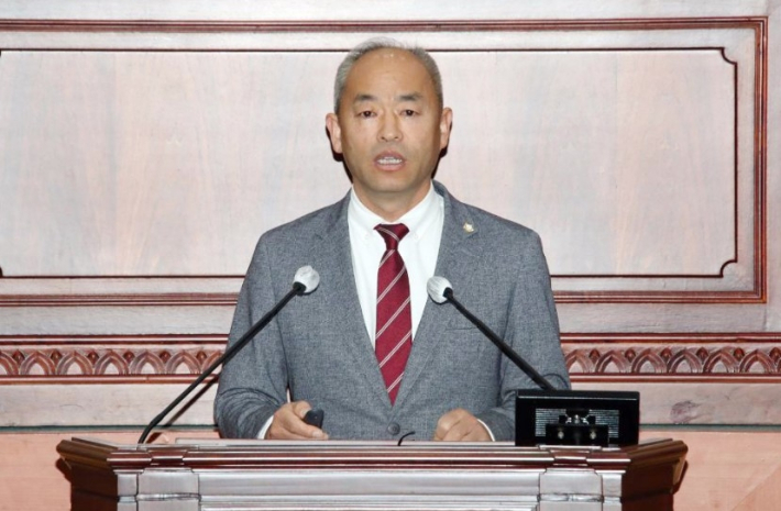 김석환 정읍시의원. 정읍시의회 제공