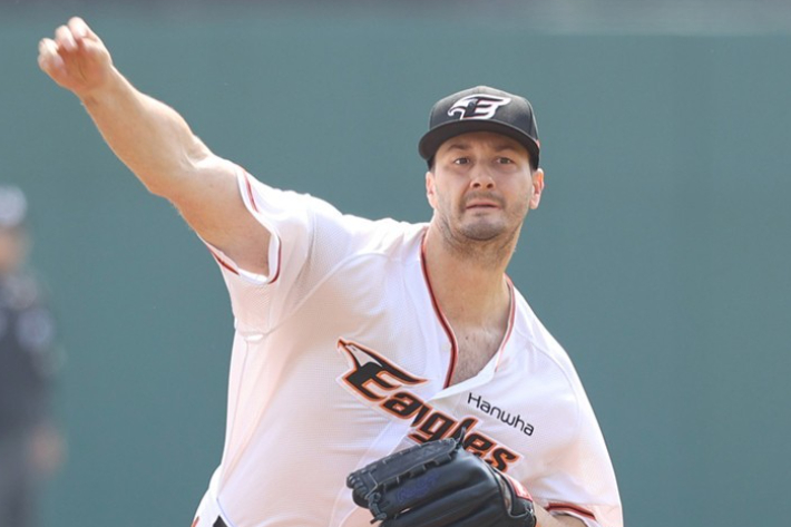 한화 시절 버치 스미스. 구단 제공