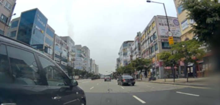 고의사고 장면. 경기북부경찰청 제공