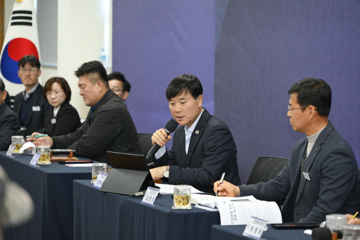 시민공감 간담회. 거제시청 제공 