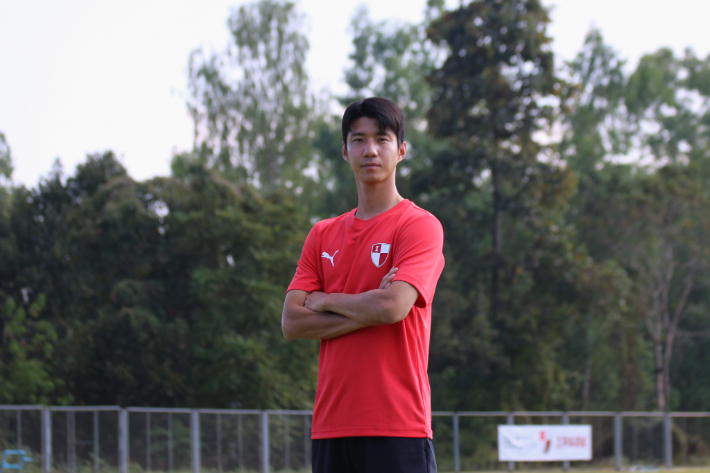 부산 유니폼 입은 김민혁. 부산 아이파크 제공