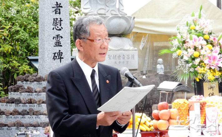 오광현 재일본4·3유족회장. 고상현 기자