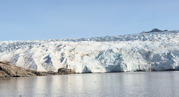 인천 학생들이 방문한 북극 빙하. 인천시교육청 제공