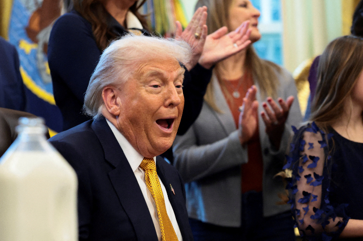 도널드 트럼프 미국 대통령. 연합뉴스