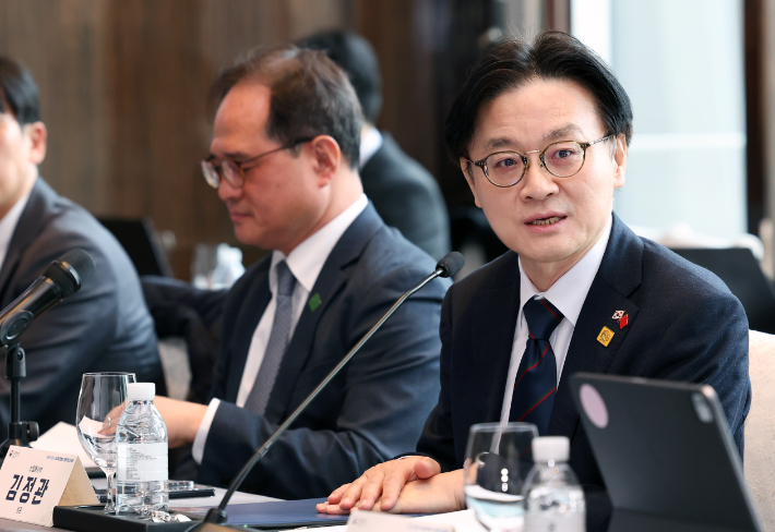 김정관 산업통상부 장관. 산업통상부 제공