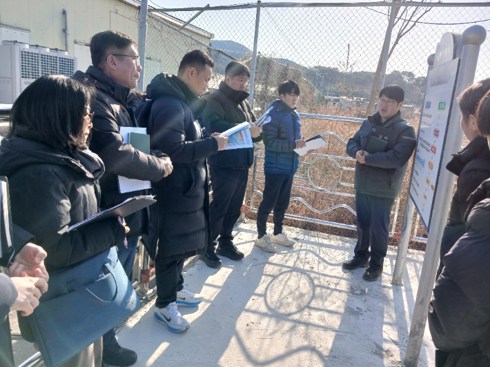 지정해역 합동점검. 경남도청 제공 