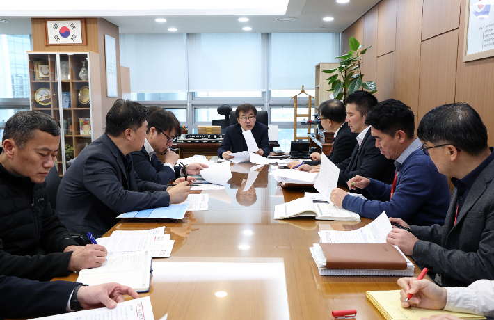 행정통합 특별법 특례 원안 반영 태스크 포스(TF) 회의. 충남도 제공