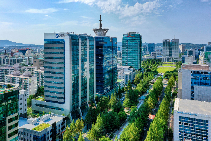 계룡건설 사옥. 계룡건설 제공