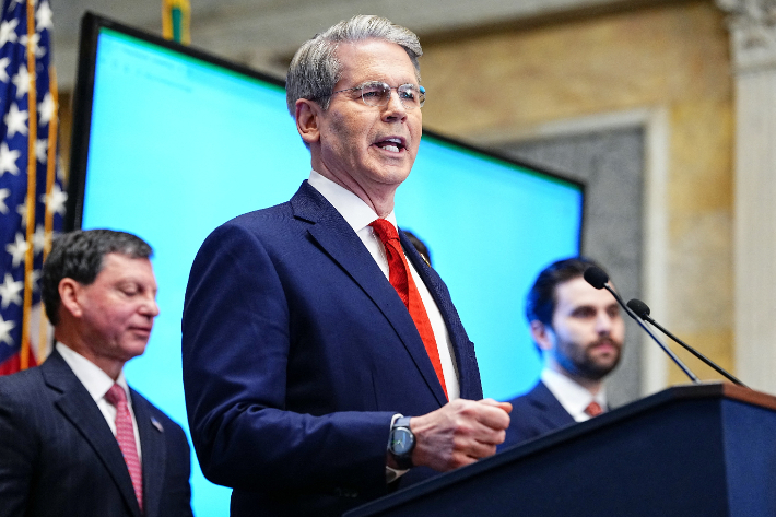 미국 스콧 베선트 재무장관. 연합뉴스