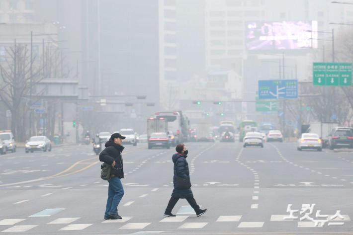 미세먼지 농도가 