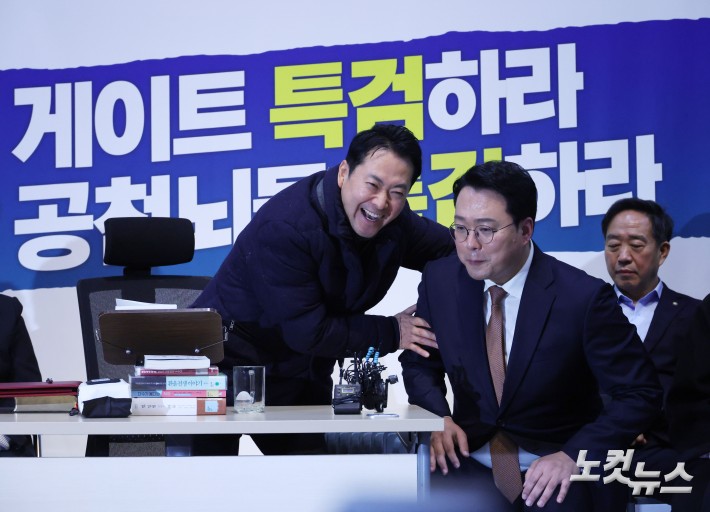 19시간 필리버스터 마치고 장동혁 만난 천하람