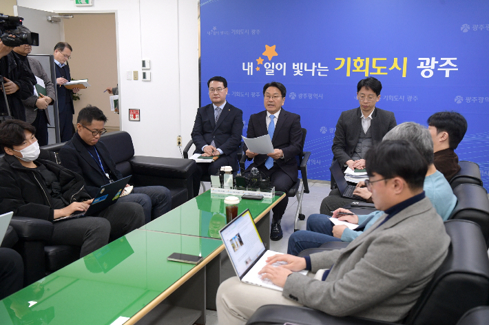 강기정 광주시장 차담회. 광주광역시 제공