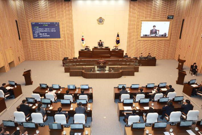 충북도의회 제공