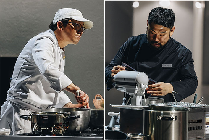 '흑백요리사' 시리즈는 재야의 고수 흑수저 셰프들과 스타 셰프 백수저들이 오직 맛으로 승부를 펼치는 경연이다. 넷플릭스 제공