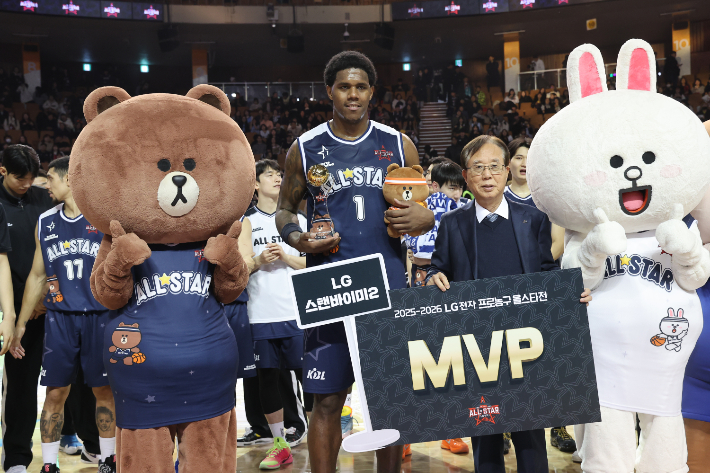 프로농구 올스타전 MVP 네이던 나이트. 연합뉴스