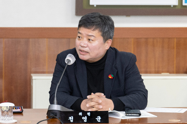 정영균 의원. 전남도의회 제공