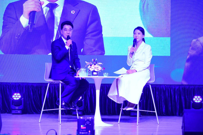 김태균 의장이 출판기념회에서 발언하고 있다. 김태균 의장 제공