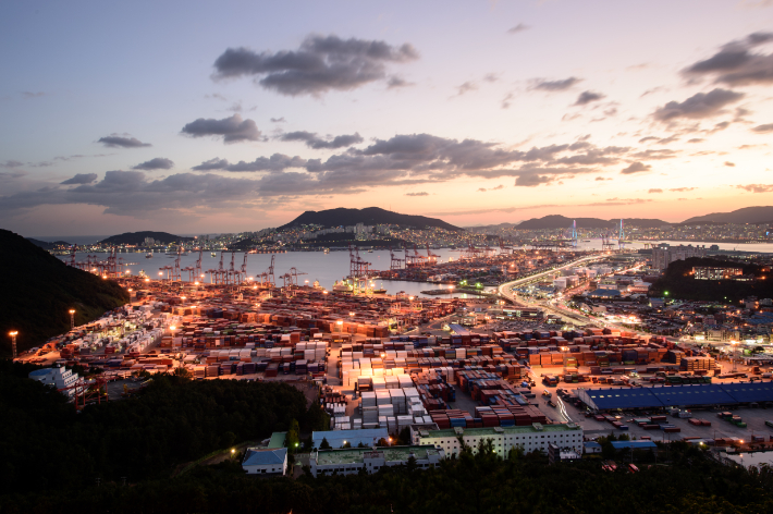 부산항 신선대감만터미널. BPA 제공