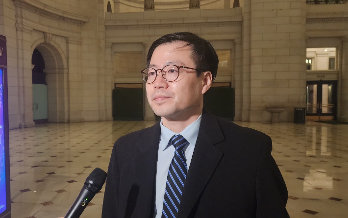 여한구 산업통상부 통상교섭본부장. 연합뉴스