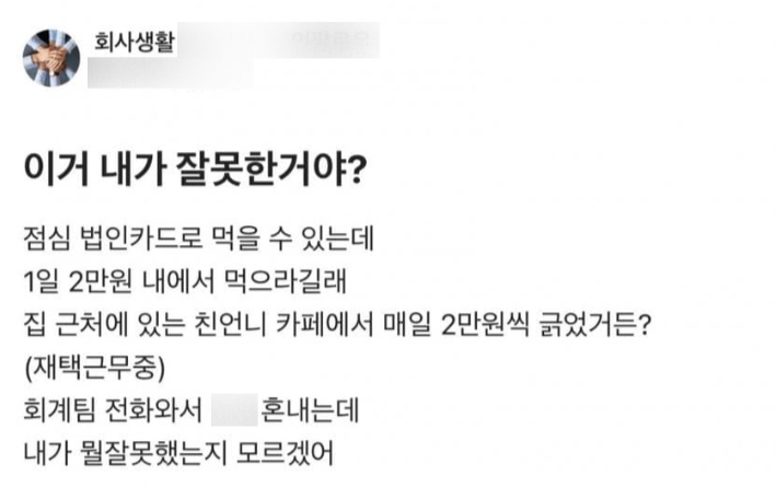 온라인 커뮤니티 캡처