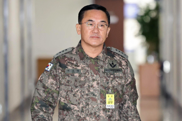 여인형 전 국군방첩사령관. 연합뉴스