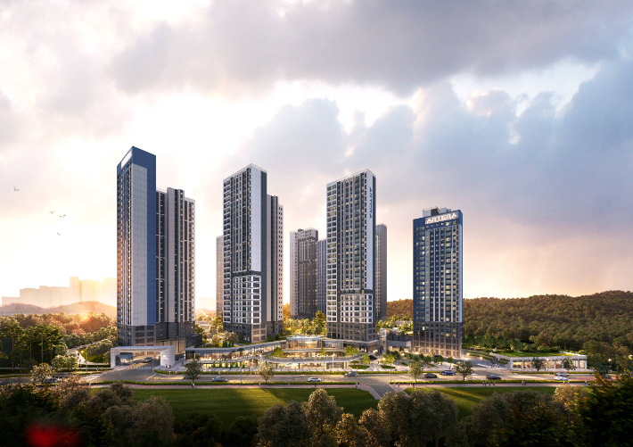  경기도 남양주시 왕숙2지구 A-1블록 조감도. 금호건설 제공