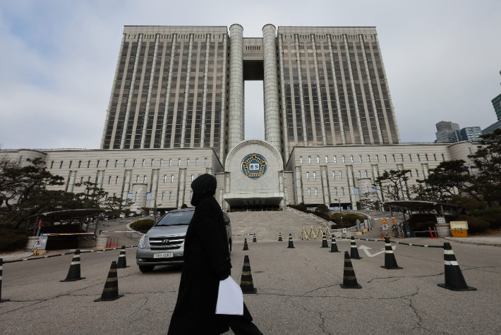 서울 서초동 서울중앙지법 모습. 연합뉴스