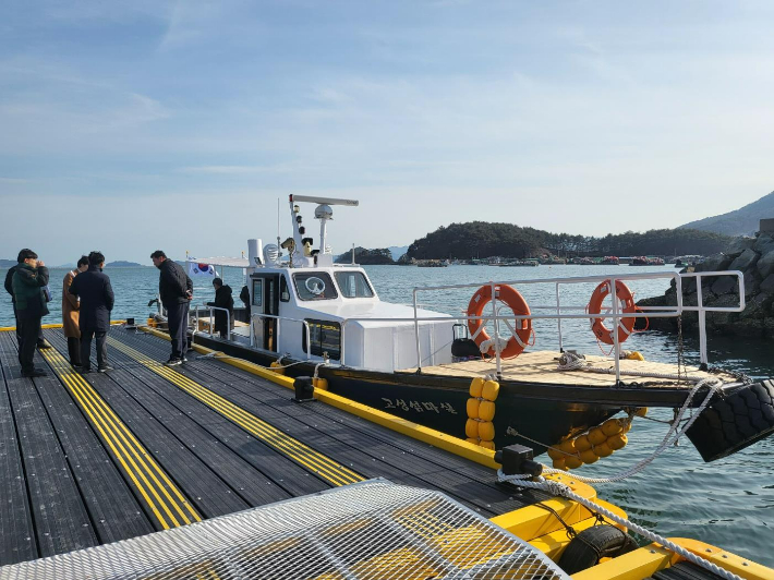 소외도서 항로 운항 지원사업 자료사진. 해양수산부 제공