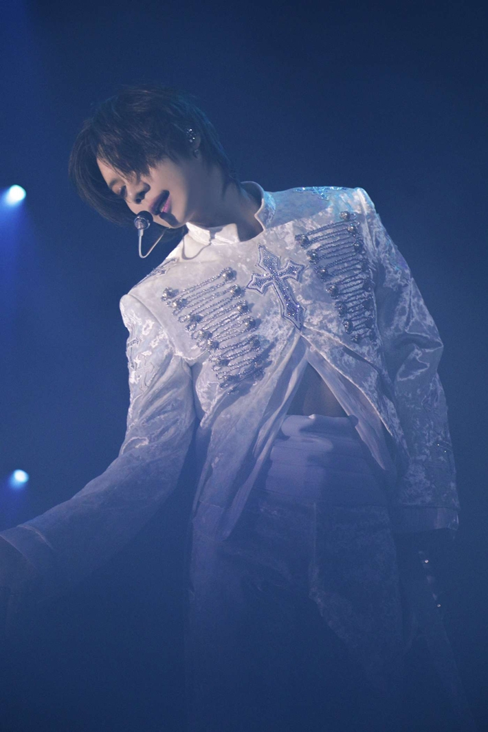 지난 16일(현지 시각) 미국 라스베이거스에서 첫 단독 콘서트를 연 태민. 빅플래닛메이드 제공