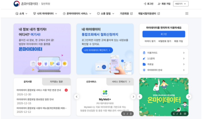 "내 정보는 내가 관리"…개인정보위, '온마이데이터' 구축