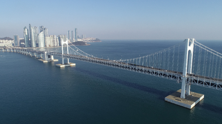 광안대교. 부산시설공단 제공
