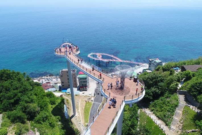 도째비골 스카이밸리&해랑전망대. 동해시제공 