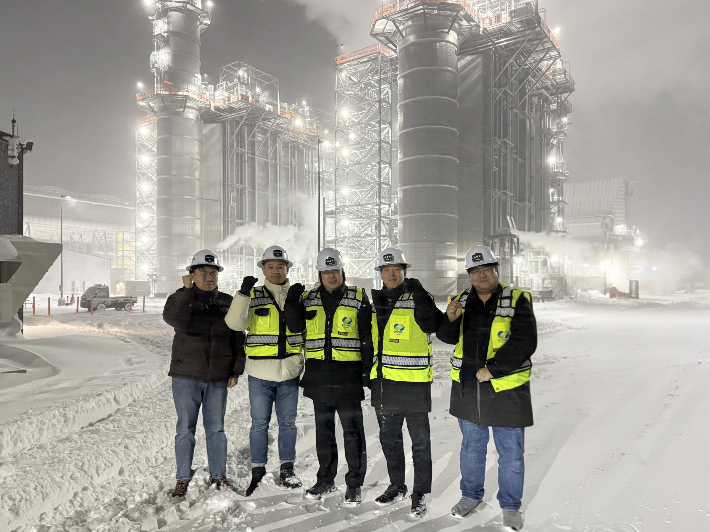 한국남부발전, 美 한파 속 현장 발전소 점검나서