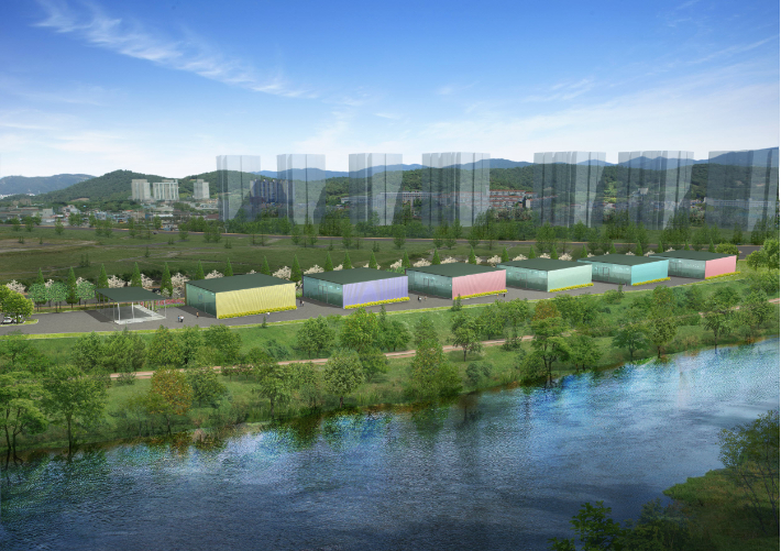 조감도. 진주시청 제공