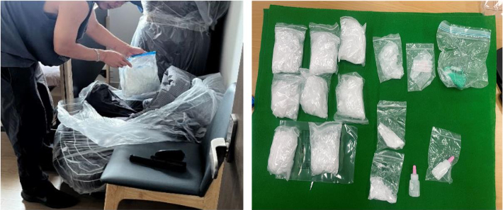 압수 마약류. 강원경찰청 제공