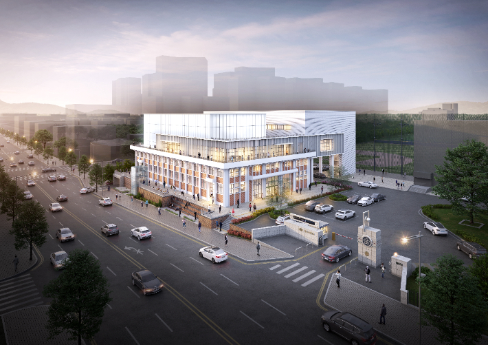 대전고등학교 생활SOC 학교시설복합화 조감도. 대전교육청 제공