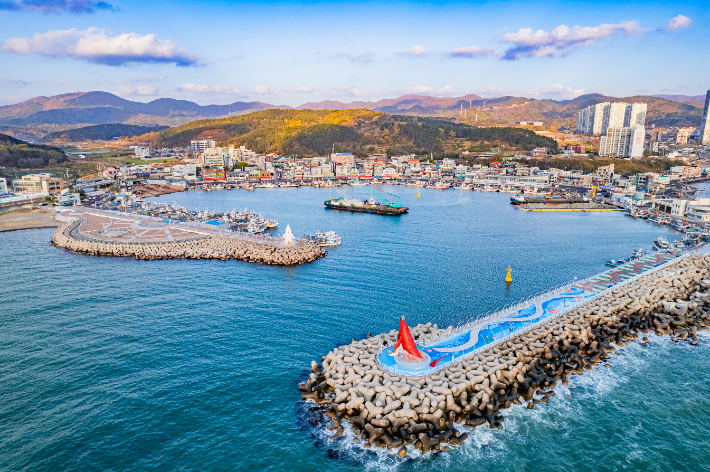 울산 북구 강동동 당사항부터 강동화암주상절리까지 연결된 해파랑길. 북구청 제공